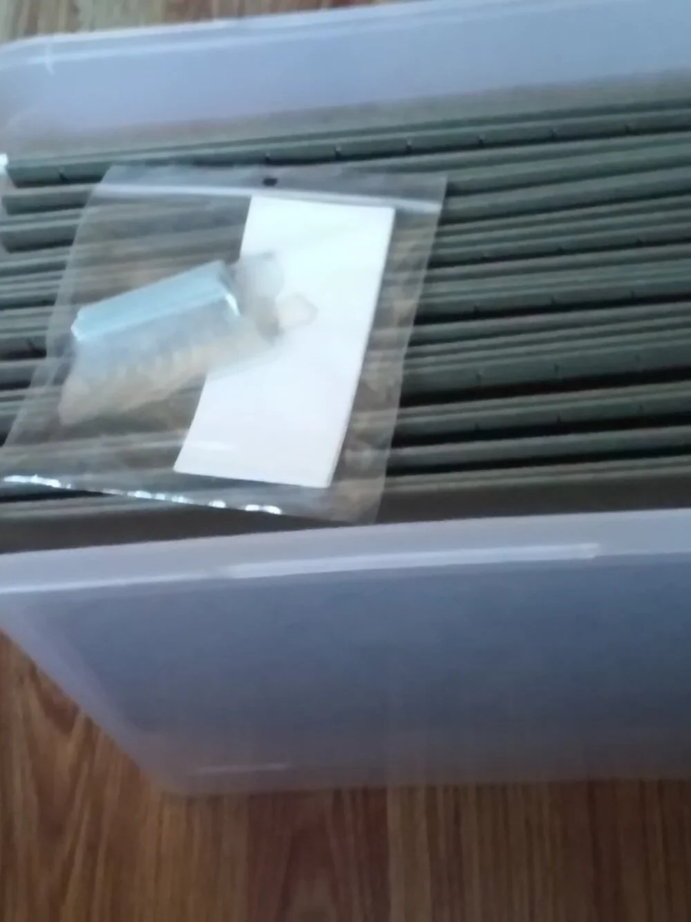 Sterlite handle plastic files